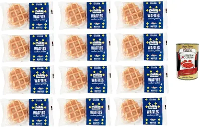 Produktbild von 12x Brioche Pasquier Waffeln Perlzucker 4 x 45 g+ Italian Gourmet Polpa 400g