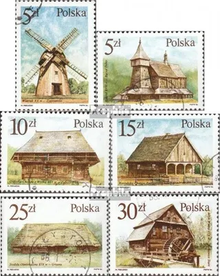 Produktbild von Briefmarken Polen 1986 Mi 3060-3065 (kompl.Ausg.) gestempelt Baudenkmäler