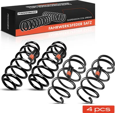 Immagine prodotto di Frankberg 4x molla sospensione anteriore posteriore per VW Golf V 1K1 2004-2008