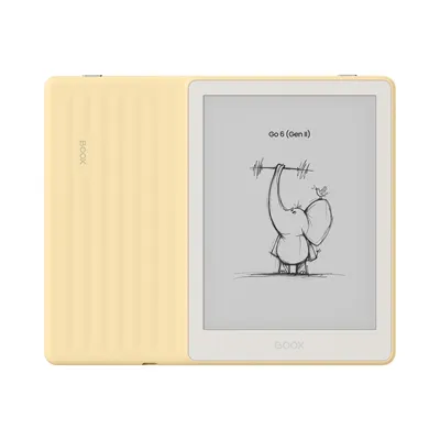 Immagine prodotto di Onyx BOOX Go 6 (2ª generazione), display da 15,2 cm (6"), tecnologia E Ink, risoluzione 1448 x 1072 pixel, compatibile con i formati: PDF, DjVu, CBR, CBZ, EPUB, EPUB3, AZW3, MOBI, TXT, DOC, DOCX, FB2, CHM, RTF, HTML, PRC, PPT, PPTX, MP3, WAV, BMP, JPG, PNG, TIFF