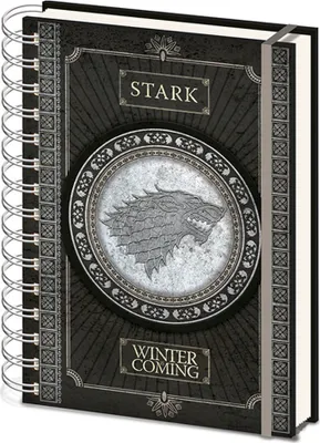 Produktbild von Game of Thrones - Notizbuch - Stark - Winter is Coming