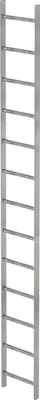 Produktbild von MUNK Schachtleiter Stahl verzinkt 400mm breit 13 Sprossen 3,64m lang