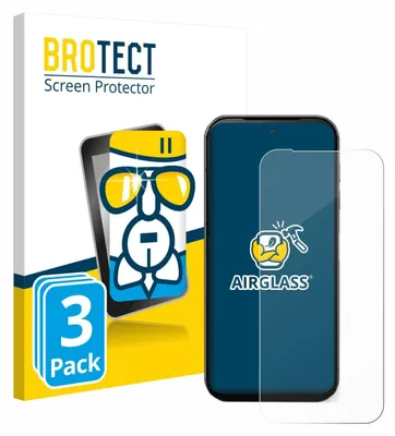 Produktbild von 3x BROTECT Schutzglas für Fairphone 5 Schutzfolie Panzer Folie Glas Display Schutz klar