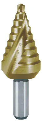 Zdjęcie produktu dla Wiertło stopniowe Ruko średnica 4-20mm HSS-TiN - 101062T