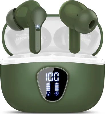 Produktbild von BESNOOW Bluetooth Kopfhörer In Ear, Wireless 5.4 Earbuds mit 4 ENC Mikrofonen, HiFi Stereo, 40h Akku, IP7 wasserdicht, Touch Control