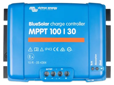 Immagine prodotto di Regolatore di carica per pannelli solari - 100 V, 30 Ampere, tecnologia MPPT - per la ricarica di batterie