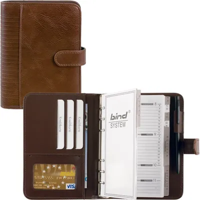 Image de bind 16601-1 Agendas Standard A6 imitation cuir