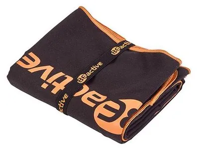 Productafbeelding van Beco Beactive Sporthanddoek | Zwart/oranje