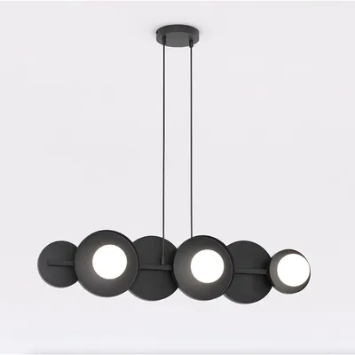 Zdjęcie produktu dla Lampa wisząca Model ze stali w kolorze matowej czerni