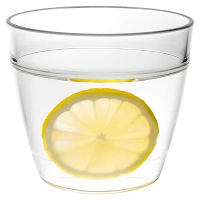 Produktbild von MPDrink Wasserglas stapelbar - SAN Kunststoff - 24 cl - unzerbrechlich - wiederverwendbar - Wassergl