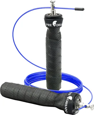 Produktbild von Springsseil verstellbares 300 cm ideal für Boxtraining Cardio Fitness Schwarz-blau