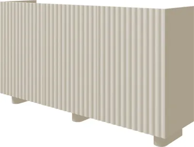 Obrázok produktu pre Selsey Fiorra - Príborník s 3 dvierkami, béžová, 144 cm