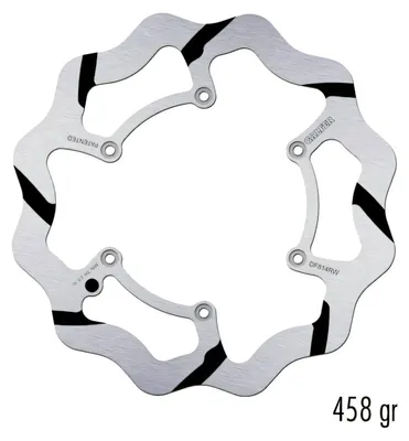 Produktbild von Bremsscheibe Galfer DF814RW WAVE® Grooved starr vorne 260x3mm für Beta RR Enduro