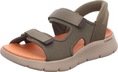 Produktbild von Skechers Herren Sandale Go Walk Flex SD Easy Entry oliv
