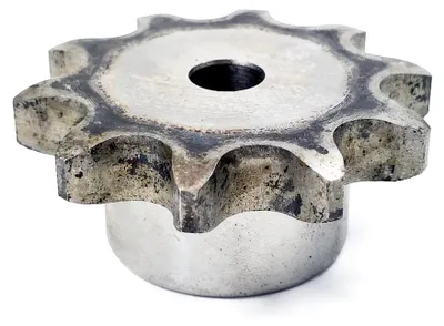 Immagine prodotto di Pignone 12B a 10 denti con mozzo, temprato P: 19,05, 3/4″ Ozdowski a fila singola