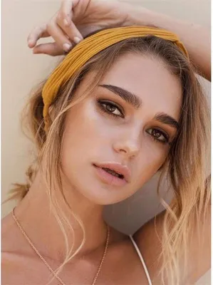 Boho Haarbänder für Frauen - 10 Stück Blumenmuster und elastisch