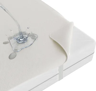 Produktbild von MATRATZENSCHONER MATRATZENAUFLAGE WASSERDICHT 60cm x 120cm