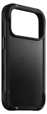 Image de Coque Nomad Renforcée en Cuir Horween iPhone 17 Pro Noir