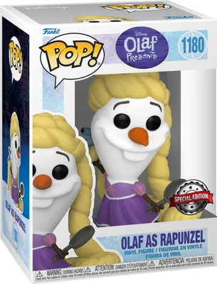 Produktbild von Disney Olaf Presents - Olaf As Rapunzel 1180 Special Edition - Funko Pop! - Vinyl Figur