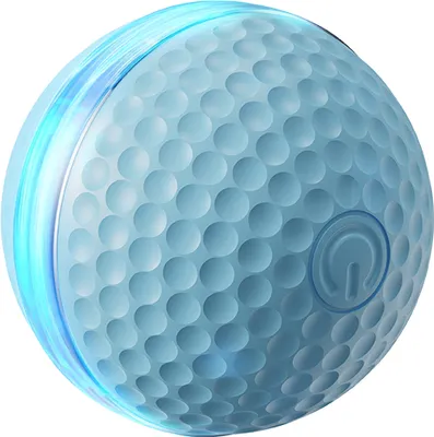 Produktbild von INF Interaktiver Katzenspielzeugball - Wiederaufladbar & Selbstdrehend Blau