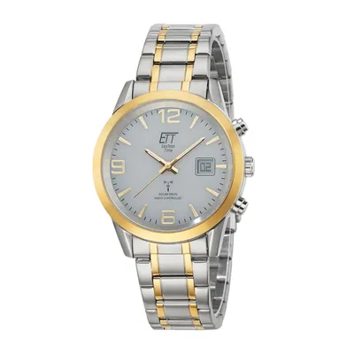 Zdjęcie produktu dla Zegarek męski z mechanizmem solarnym sterowanym radiowo - Eco Tech Time Model: EGS-11501-42M