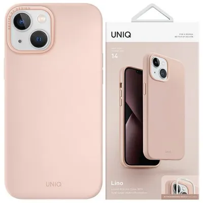 Produktbild von Uniq Lino Etui Für Iphone 14 Plus - Rosa