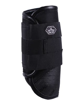 Image de Guêtres Eventing jambe avant technique Noir XL