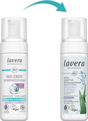 Obrázok produktu pre Lavera basis sensitiv Čistiaca pena 150 ml