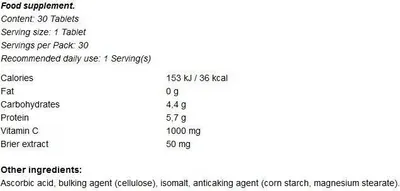 Produktbild von GymBeam | Vitamin C 1000mg