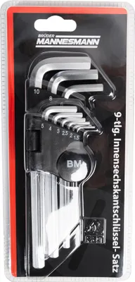 Produktbild von BRÜDER MANNESMANN Innensechskant M18171 9tlg.