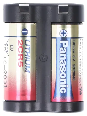 Zdjęcie produktu dla Panasonic 2CR-5L, Jednorazowa bateria, Lit, 6 V, 1 szt., Graniastosłup