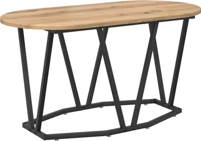 Produktbild von vidaXL Couchtisch Artisan-Eiche 80 x 40 x 40.5 cm Sperrholz und Metall