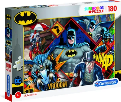 Zdjęcie produktu dla Clementoni Puzzle 180 El. Super Kolor Batman - Dla Dzieci Od 6 Lat
