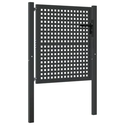 Produktbild von Gartentor Anthrazit 100x100 cm Stahl