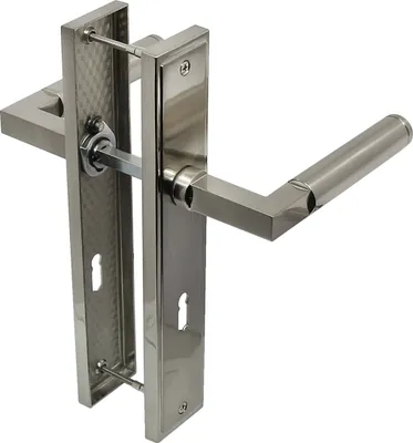 Produktbild von Türbeschlag 2310 Camilla LS BB Nickelmatt Baustil Türdrücker Türklinke Türgriffe
