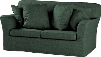 Produktbild von Dekoria Bezug für Tomelilla 2-Sitzer Sofa nicht ausklappbar, dunkelgrün, Sofahusse, Tomelilla 2-Sitzer