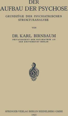 Produktbild von Der Aufbau der Psychose