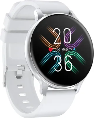 Obrázok produktu pre Canyon Smartwatch Badian SW-68 silver/white 45mm DE retail