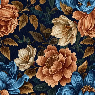 Image de OUTDOOR DEKOSTOFFE OXFORD - Motiv Blumen I DX5533