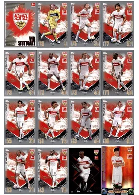 Produktbild von Topps Match Attax Bundesliga - 2023/24 - Mannschaftspaket - VfB Stuttgart