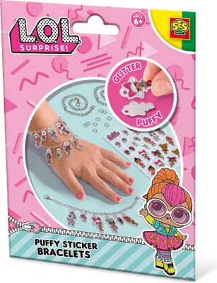 Obrázek produktu pro SES Creative L.O.L. 14190, Sada na výrobu náramků pro děti, 6 rok/roky, Vícebarevný