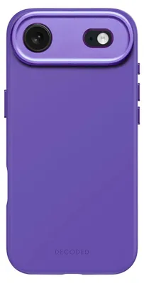 Image de Decoded, coque de protection en silicone ultra-souple pour iPhone Air MagSafe, antimicrobienne, violette