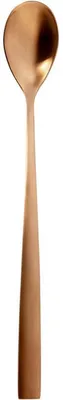Productafbeelding van Latte Macchiato lepels, koperkleurig, BCN - 12 stuks