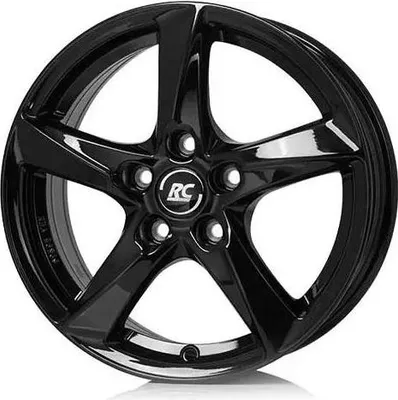 Produktbild von 16 Zoll Alufelge RC Design RC30 16"x6" 4x108 PCD ET23 65,1mm Felge Schwarz