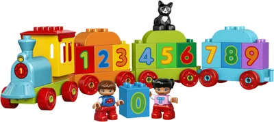 Produktbild von LEGO 10847 DUPLO Zahlenzug, Baby Spielzeug, Zug, Kinderspielzeug ab 1,5 Jahren, preisgekröntes Lernspielzeug, Motorikspielzeug