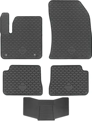 Image de DOMA 222744 : Tapis de sol + habillage 251992 - Compatible avec : Citroen e-C4 (2020-) / Opel e-Corsa (2020-) / Peugeot e-2008 (2020-) / Peugeot e-208 (2020-) / DS3 Crossback (2020-) (version e-Tense) / Fiat 600e (2023-) / Opel Mokka-e (2021-) - À installer : CP2