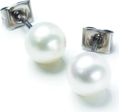 Produktbild von Boccia Titan Ohrstecker Perle 0535-01