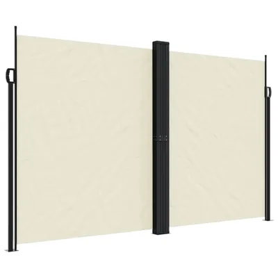 Produktbild von vidaXL Seitenmarkise Ausziehbar Creme 200x600 cm