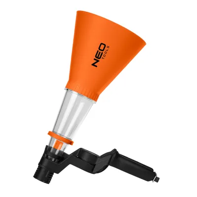 Obrázok produktu pre NEO TOOLS Plniaci lievik, plastový lievik, univerzálny lievik na benzín do auta - 125 mm