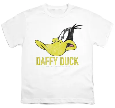 Image de T-shirt Looney Tunes pour enfants, en coton ring-spun, modèle TV35936 (taille 140-146), couleur blanche